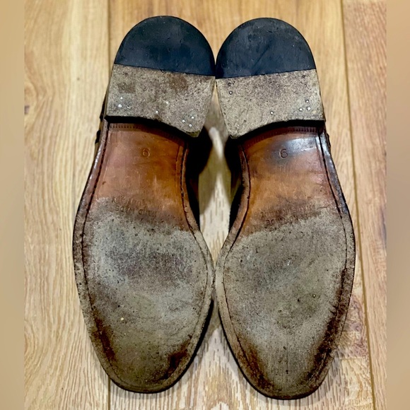 Forzieri Italian Hancrafted two-tone Wingtips - Picture 5 of 5